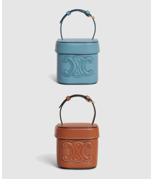 셀린느 트리오페 퀴르 스몰 박스 숄더백 199263