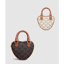 셀린느 트레오페 캔버스 하트백 198222