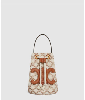 셀린느 틴 드로우스트링 버킷백 196532