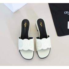 (국내배송) 셀린느 클레망스 뮬 - 램스킨 & 페이던트 카프스킨