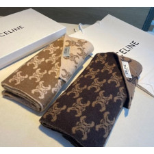 (국내배송) 셀린느 양면 트리옹프 패턴 머플러