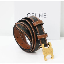 (국내배송) 셀린느 미디엄 트리옹프 캔버스 벨트