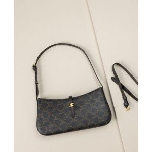 (국내배송) 셀린느 티나 숄더백 트리옹프 캔버스