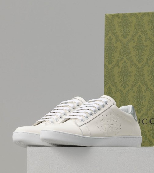 (국내배송) 구찌 인터로킹 GG펀칭 스니커즈