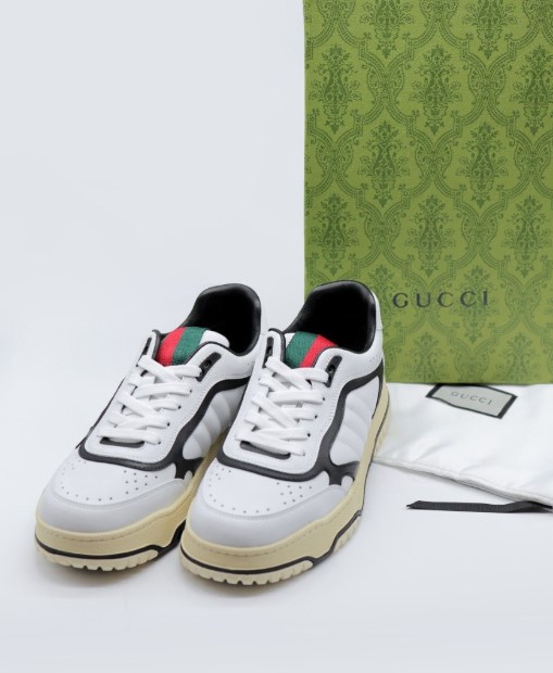 (국내배송) 구찌 리웹 화이트 스니커즈