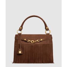 셀린느 프린지 벨벳 미디엄 토트백 114113