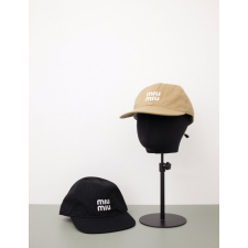 (국내배송) 미우미우 코튼 베이스볼 캡
