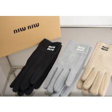 (국내배송) 미우미우 로고 클래식 여성용장갑
