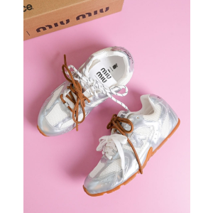 (국내배송) 뉴발란스 X 미우미우 530 SL 메탈릭 메쉬 스니커즈