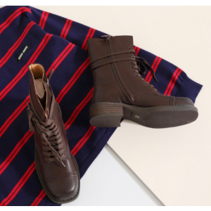 (국내배송) 미우미우 가죽 레이스 부티