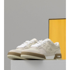 (국내배송) 펜디 매치 화이트 스웨이드 로우탑