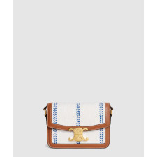 셀린느 틴 트리오페 캔버스 숄더백 188882