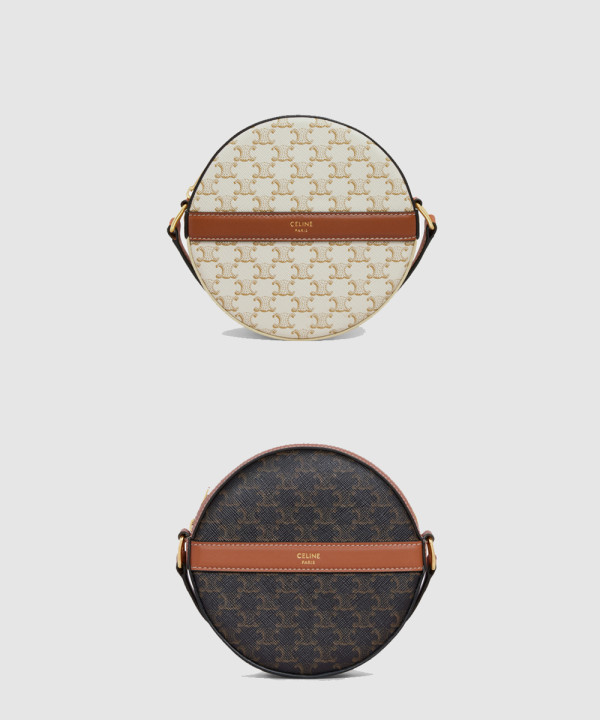 셀린느 트리오페 라운드 펄스 크로스백 10G342