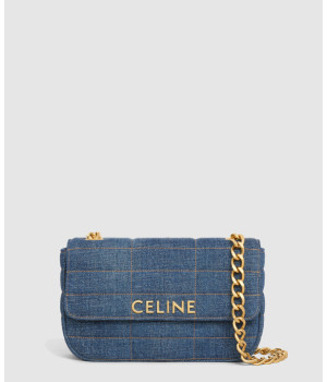 셀린느 모노크롬 마틀라세 체인 숄더백 111273