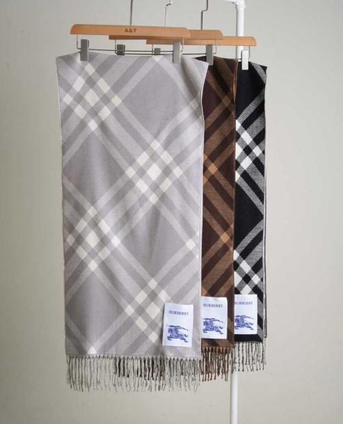 (국내배송) 버버리 남여공용 클래식 빅체크 울 머플러