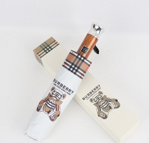 (국내배송) 버버리 스몰 보타이 테드베어 3단 자동우산 & 양산 겸용