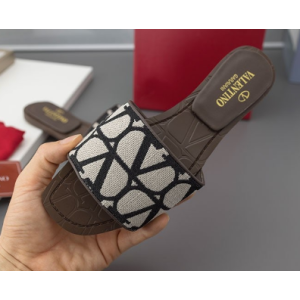 (국내배송) 발렌티노 투알 아이코노그래피 슬라이드 샌들