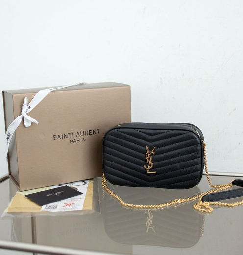 (국내배송) 생로랑 마틀라세 루 체인 카메라백