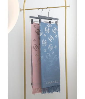 (국내배송) 샤넬 울 그라데이션 머플러