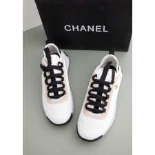 (국내배송) 샤넬 믹스드파이버 스니커즈 벨벳 카프스킨