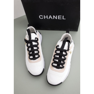 (국내배송) 샤넬 믹스드파이버 스니커즈 벨벳 카프스킨