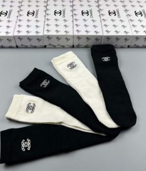 (국내배송) 샤넬 남녀공용 5종 양말세트