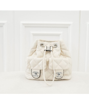 (국내배송) 샤넬 투포킷 드로우스트링 버킷 백팩