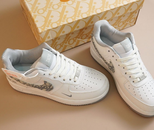 (국내배송) 나이키X디올 에어 포스1 AF1 에어디올 커스텀 로우탑