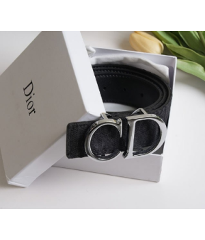 (국내배송) 디올 남성 오블리크 CD 은장 벨트