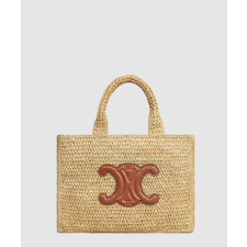 셀린느 스몰 카바스 타이스 라피아 토트백 116302