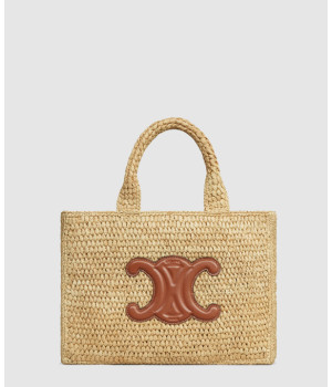 셀린느 스몰 카바스 타이스 라피아 토트백 116302