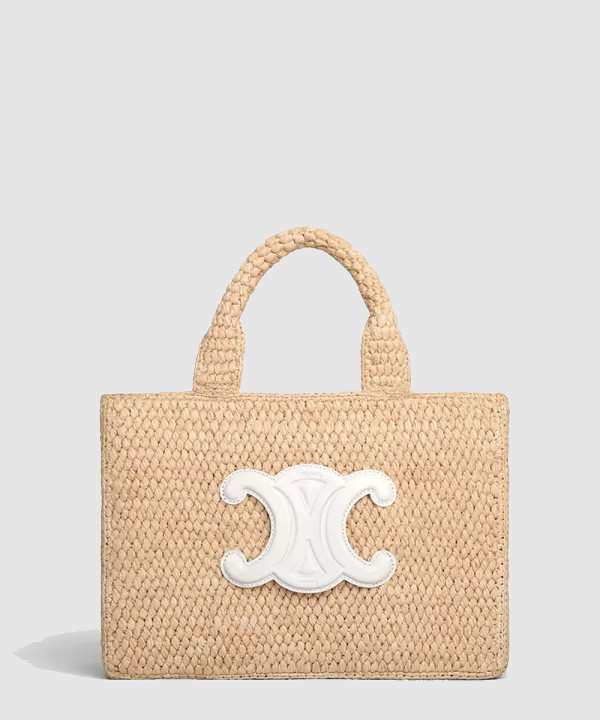 셀린느 스몰 카바스 타이스 라피아 토트백 116302