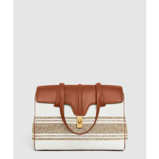 셀린느 미디움 16백 소프트 트위드 숄더백 195542