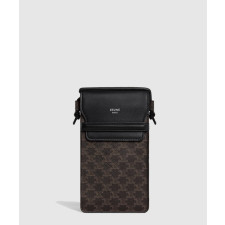 셀린느 트리옹프 플랩 폰 파우치 10G332