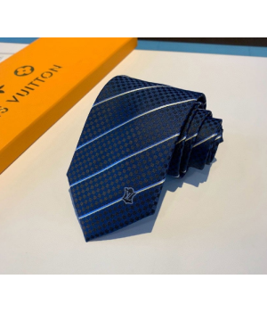 (국내배송) 루이비통 스트라이프 스퀘어 패턴 넥타이