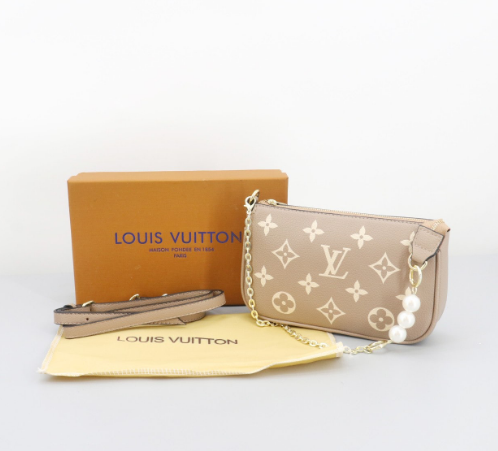 (국내배송) 루이비통 미니 포쉐트 숄더백 베이지
