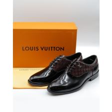 (국내배송) 루이비통 클래식 레이스업 투톤 구두