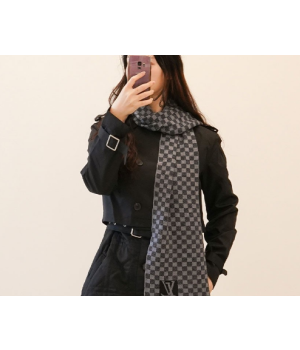 (국내배송) 루이비통 남여공용 체스 LV 캐시미어 머플러