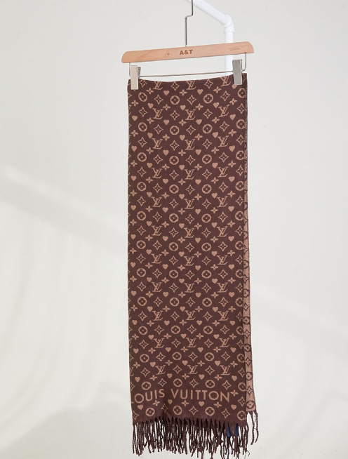 (국내배송) 루이비통 리버서블 게임온 캐시미어 프린지 머플러