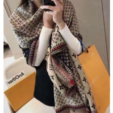 (국내배송) 루이비통 L002 레드라인 양모 스카프