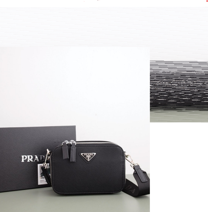 (국내배송) 프라다 사피아노 가죽 프라다 브리크 백