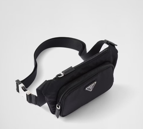 (국내배송) 프라다 리나일론 사피아노 가죽 숄더백