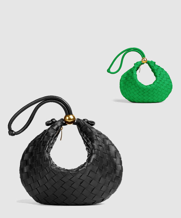 보테가베네타 미디엄 턴 핸들 숄더백 701024