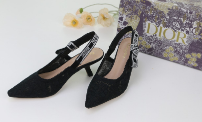 (국내배송) 디올 자디올 메쉬 슬링백 펌프스