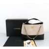(국내배송) 샤넬 투톤 공방 스웨이드 쇼퍼백 미듐