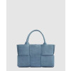 보테가베네타 데님 미니 아르코 토트 714613