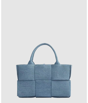 보테가베네타 데님 미니 아르코 토트 714613