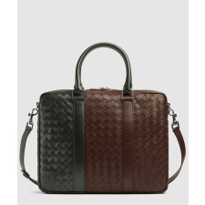 보테가베네타 인트레치아토 라지 브리프케이스 755128