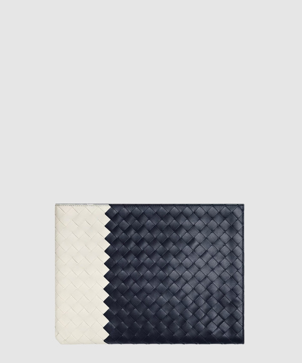 보테가베네타 인트레치아토 하프 지퍼 차우치 607479