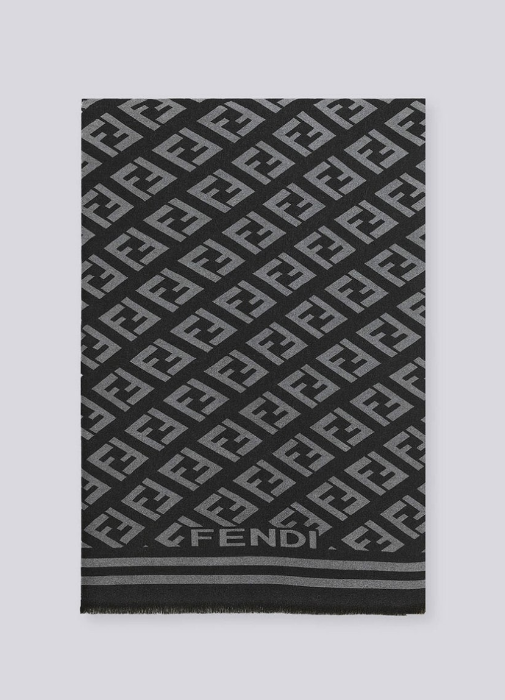 (국내배송) 펜디 FF 자카드 숄 머플러